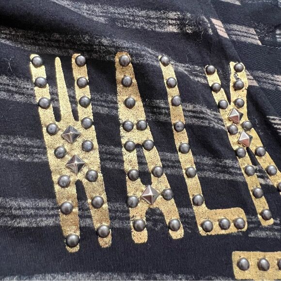 The Saints Sinphony short sleeve tee 🔥 NWT 🔥 Y2K 🔥 metal studs 🔥 large - Picture 2 of 10